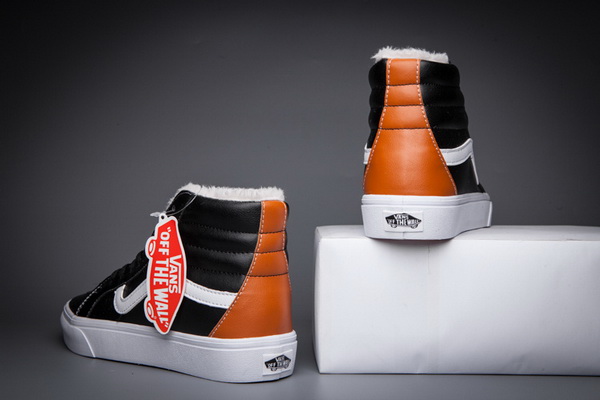 Vans High Top Shoes Lined with fur--010